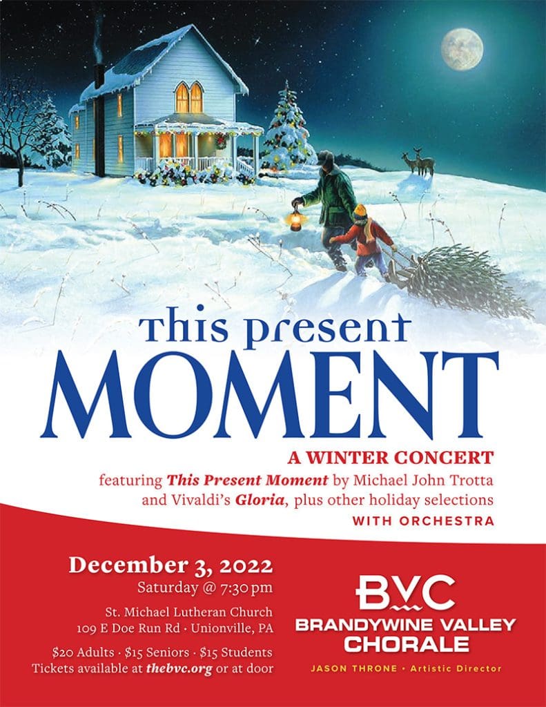 This Present Moment flyer