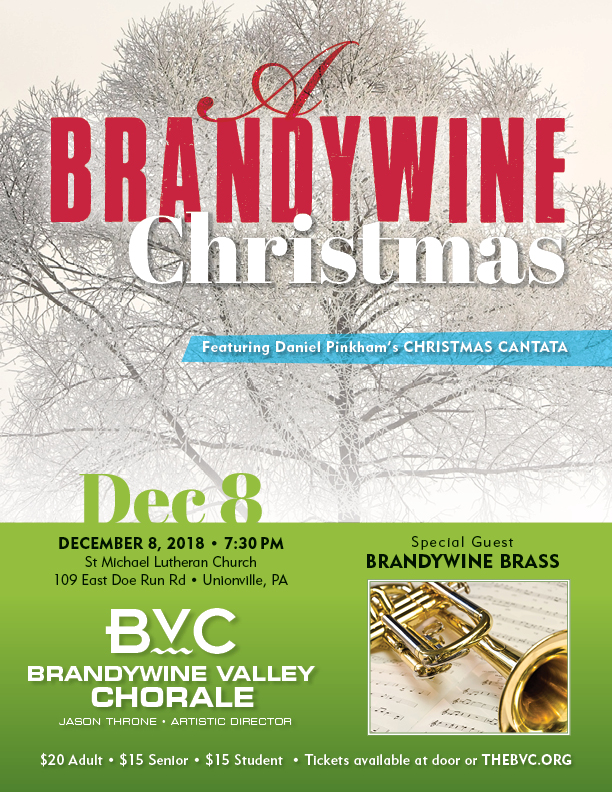 A Brandywine Christmas flyer