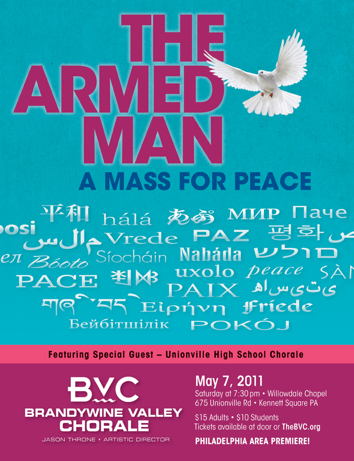 The Armed Man flyer