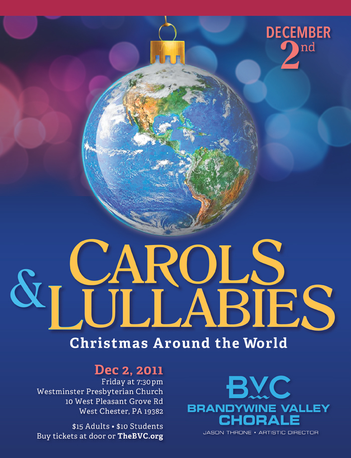 Carols & Lullabies flyer