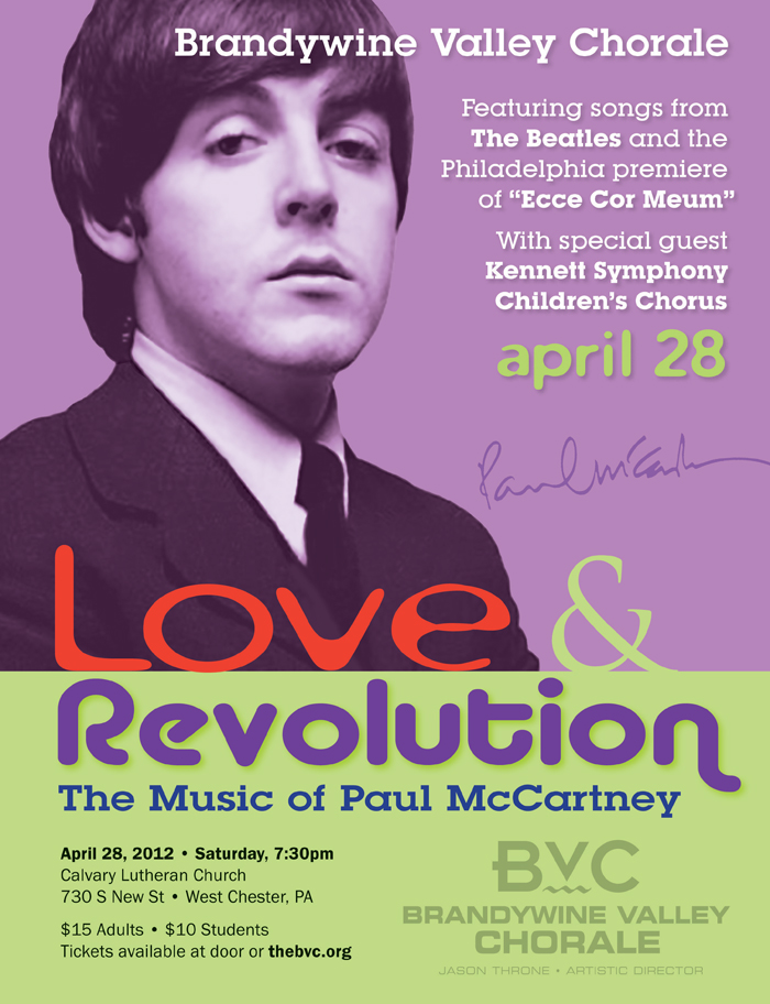 Love & Revolution flyer