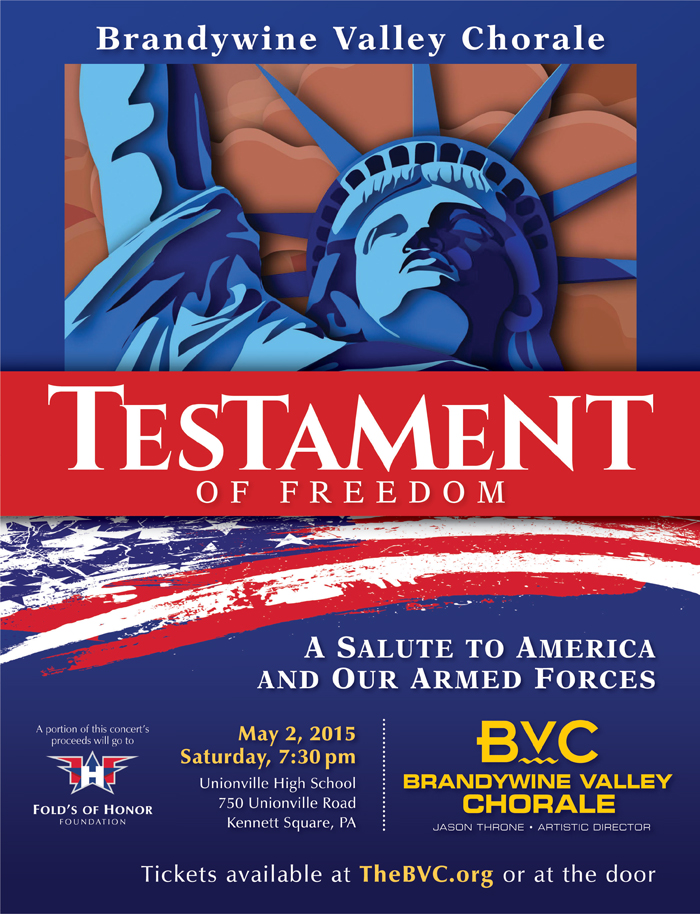 Testament of Freedom flyer