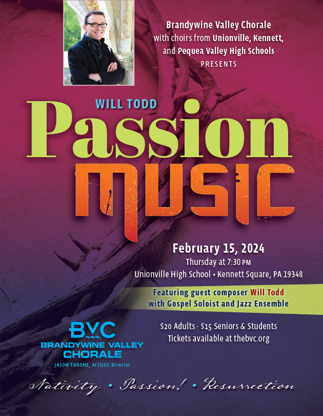 Passion Music flyer