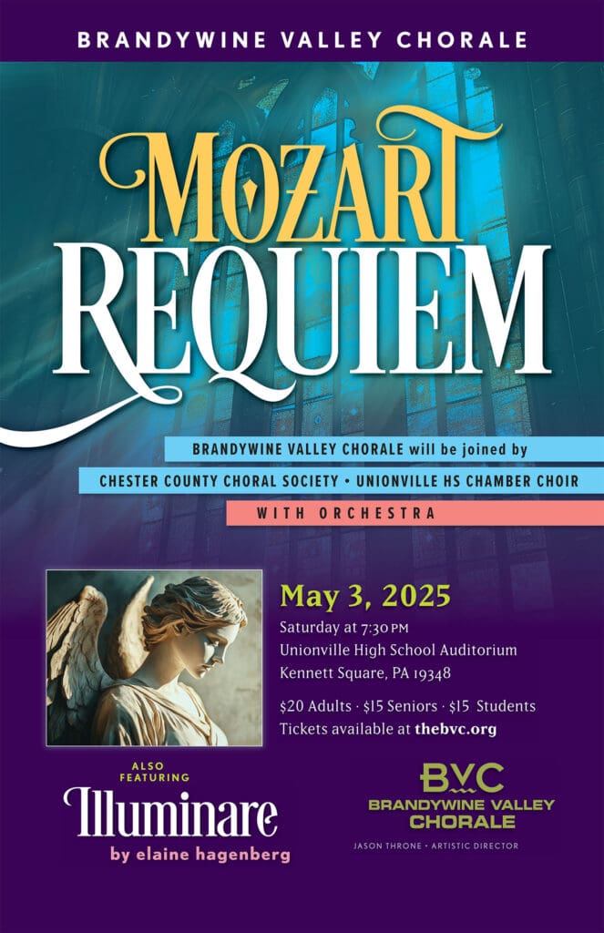 Mozart Requiem flyer